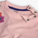 Fleece Top Trousers Set - Pink