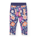 Fleece Floral Trousers - Print