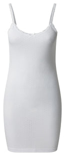 Thermal French Neck - White