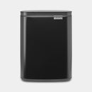 Bo Waste Bin 7 Litre - Matt Black
