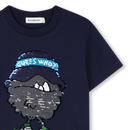 Boy Short Sleeves Tee-Shirt - Navy