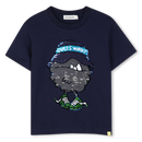 Boy Short Sleeves Tee-Shirt - Navy