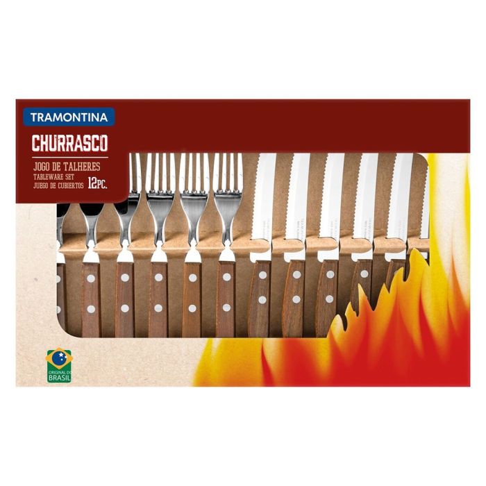 Churrasco Steak Cutlery Set 12 Piece Set
