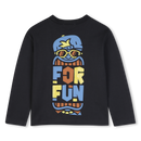 Boy Long Sleeve T-Shirt - Dark Grey