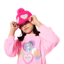 Bi-Material Dress - Pink
