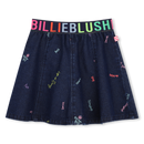 Denim Skirt - Denim Blue