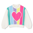 Striped Knitted Jumper - Multicolour