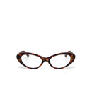 Lina Small Cat Eye Reading Glasses - Classic Havana 1.0