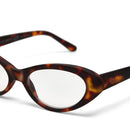 Lina Small Cat Eye Reading Glasses - Classic Havana 1.0