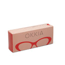 Lina Small Cat Eye Reading Glasses - Red 1.5
