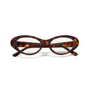 Lina Small Cat Eye Reading Glasses - Classic Havana 1.0
