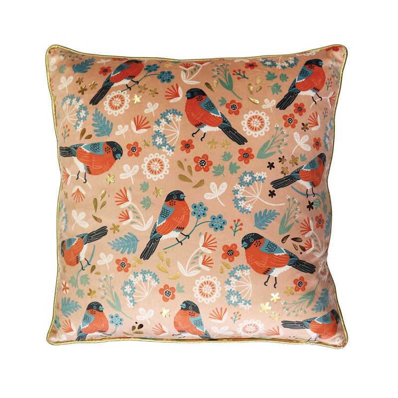 Birdy Cushion - Bullfinch