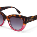 Claudia Big Cat Sunglasses - Havana Pink