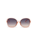 Anna Butterfly Sunglasses - Transparent Pink