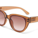 Silvia Sunglasses - Transparent Brown