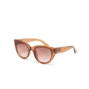Silvia Sunglasses - Transparent Brown