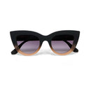 Claudia Big Cat Sunglasses - Black Pink