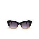 Claudia Big Cat Sunglasses - Black Pink