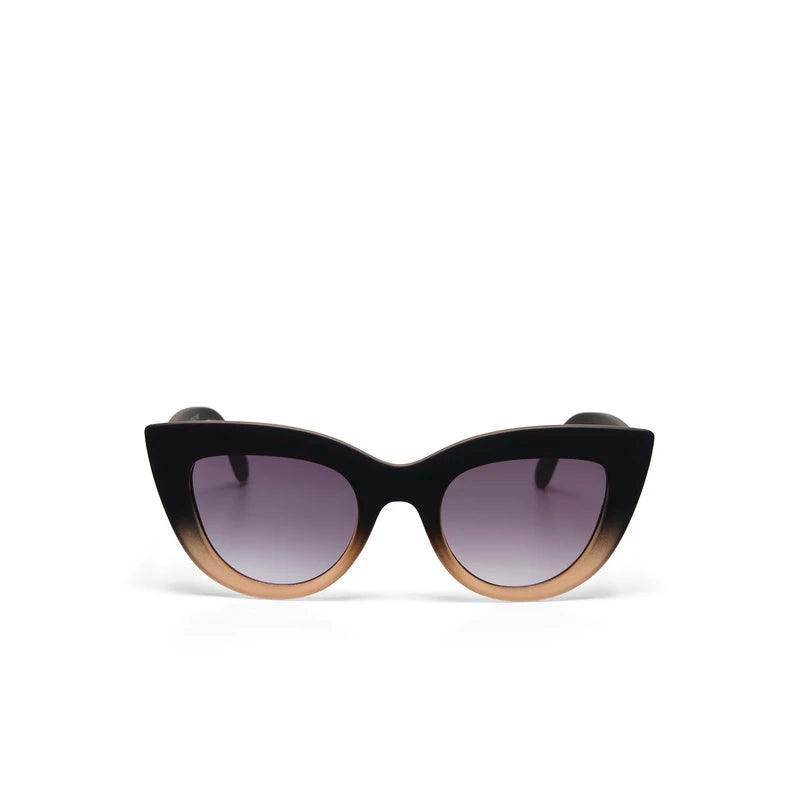 Claudia Big Cat Sunglasses - Black Pink