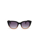 Silvia Cat Eye Sunglasses - Black Pink