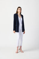 Straight Blazer - Midnight Blue