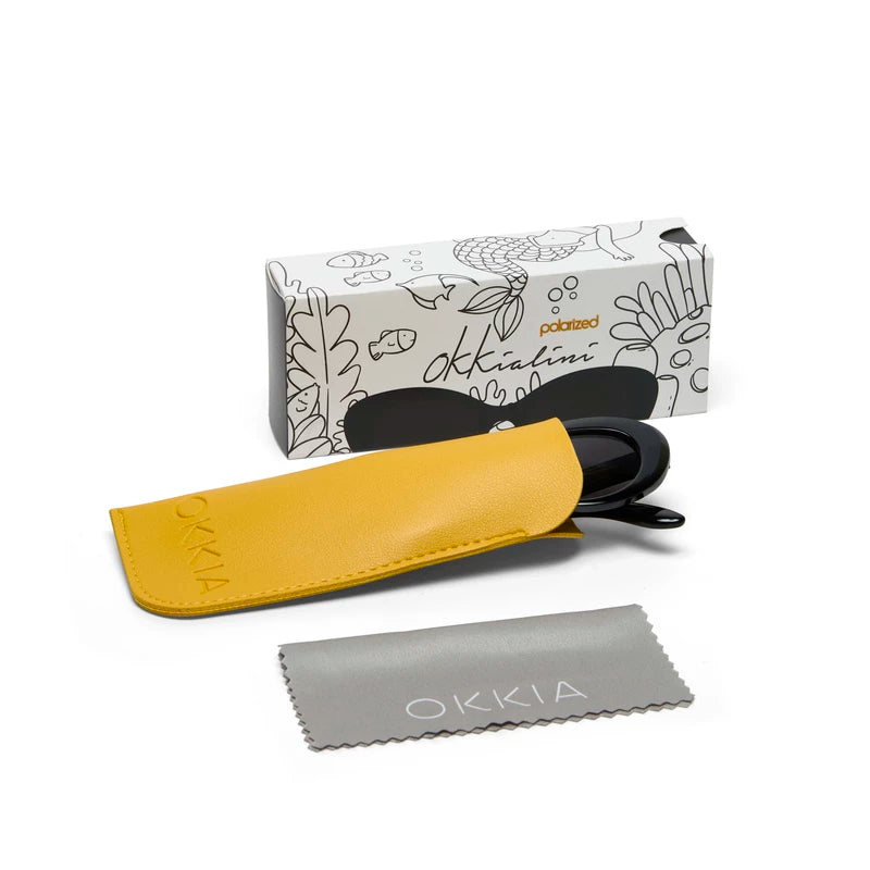 Kids Cat Sunglasses - Black - 3/5 Years