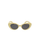 Kids Cat Sunglasses - Cream - 6/10 Years