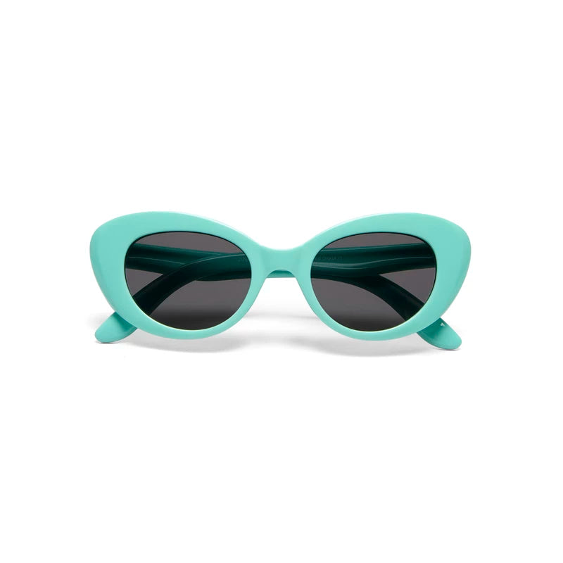 Kids Cat Sunglasses - Turquoise - 3/5 Years