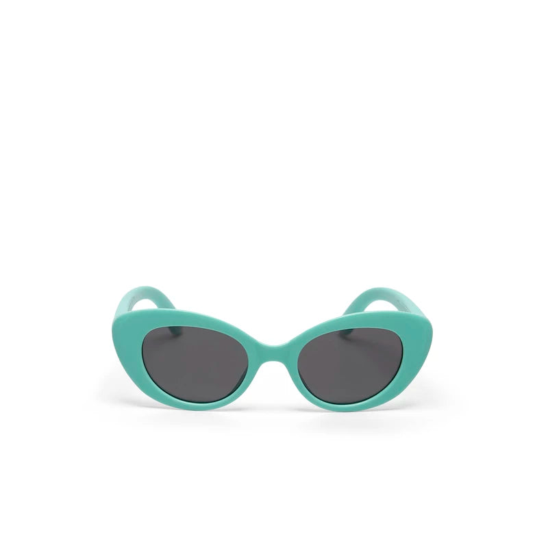 Kids Cat Sunglasses - Turquoise - 3/5 Years