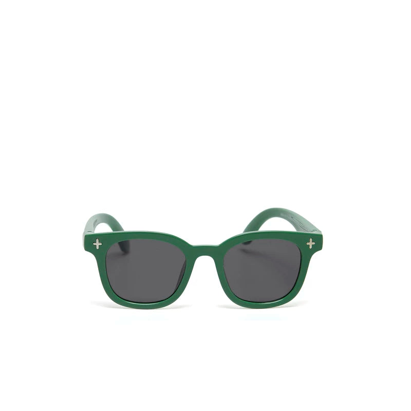 Kids Classic Sunglasses - Green - 3/5 Years