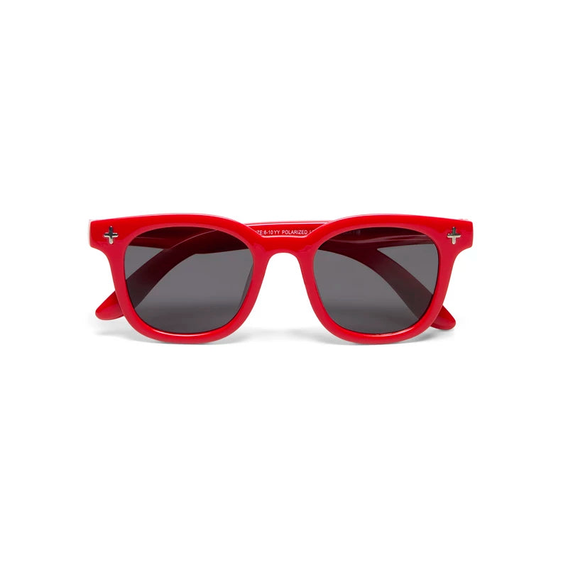 Kids Classic Sunglasses - Red - 3/5 Years