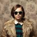 Kids Classic Sunglasses - Green - 3/5 Years