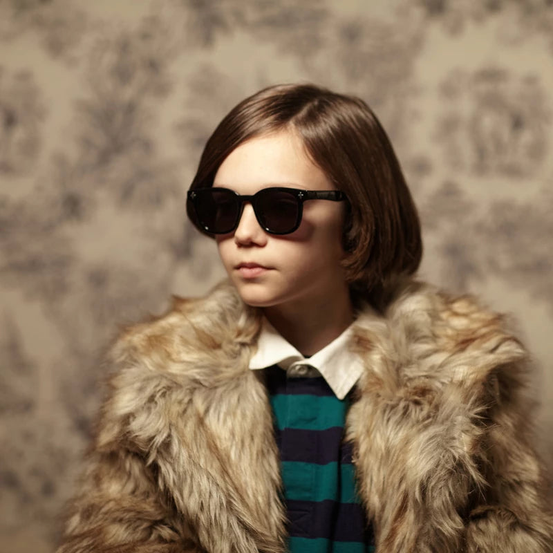 Kids Classic Sunglasses - Black - 3/5 Years