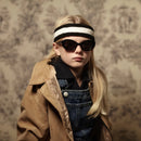 Kids Cat Sunglasses - Black - 3/5 Years