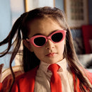 Kids Cat Sunglasses - Pink - 3/5 Years