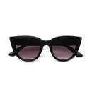 Silvia Cat Eye Sunglasses - Black