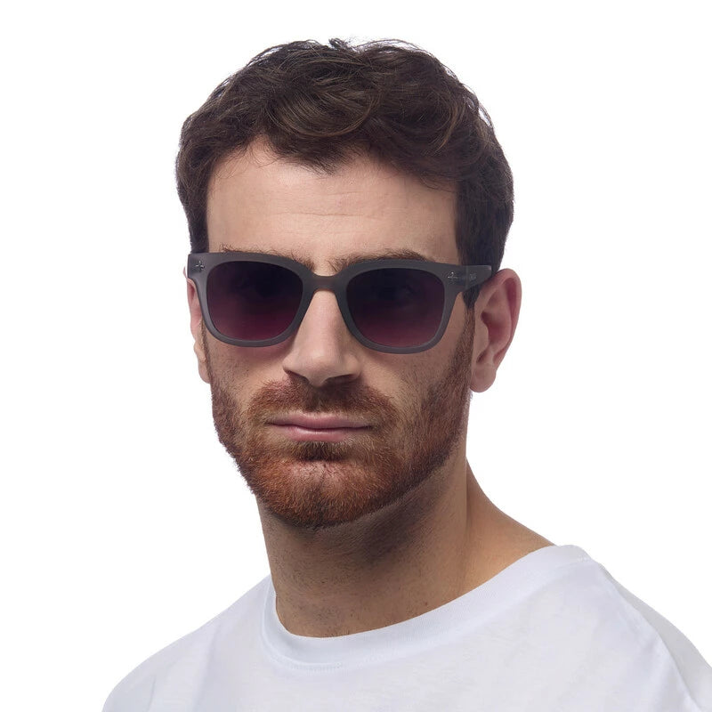 Giovanni Big Frame Sunglasses - Smoke Grey