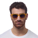 Giovanni Big Frame Sunglasses - Yellow