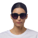 Silvia Cat Eye Sunglasses - Black