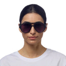 Alessio Aviator Sunglasses - Black