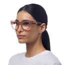 Claudia Big Cat Eye Reading Glasses 2.0 - Pink/Havana