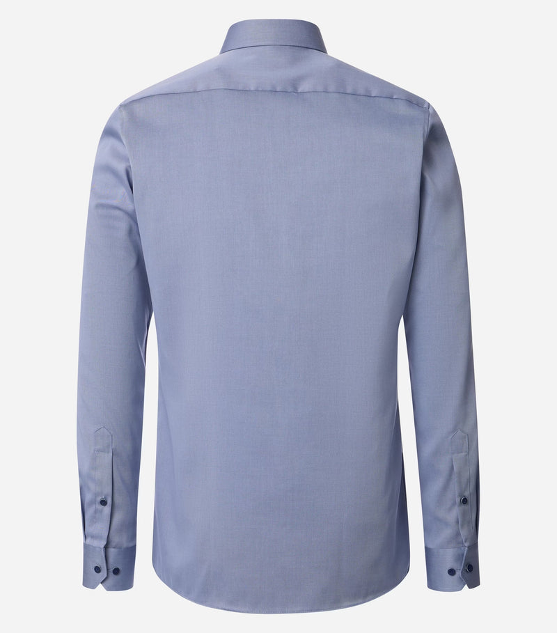 Plain Comfort Fit Shirt - 19 Blue