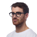 Lauro Reading Glasses Round - Black 2.00