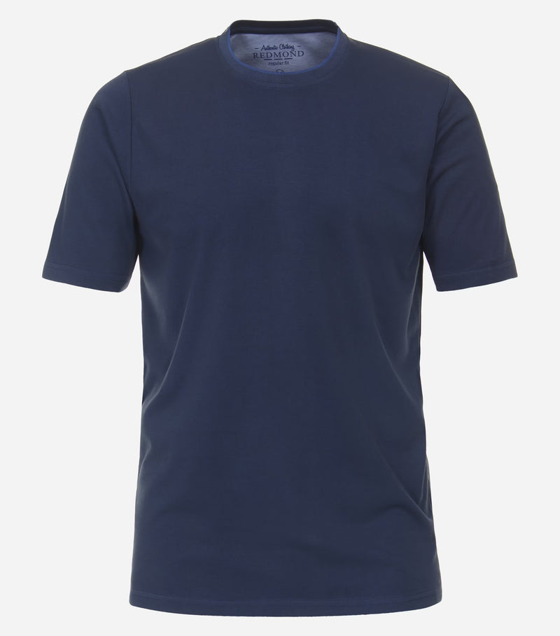 Round Neck T-Shirt - Midnight Blue