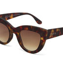 Claudia Big Cat Sunglasses - Classic Havana