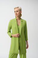 Flowly Notched Blazer - Greenery