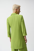 Flowly Notched Blazer - Greenery