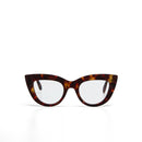 Claudia Big Cat Eye Reading Glasses - Classic Havana 1.0
