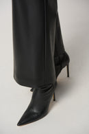 Flare Trousers - Black