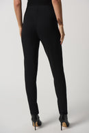 Faux Leather Trouser - Black